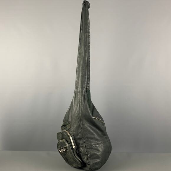 ALEXANDER WANG Green Leather Hobo Handbag - Picture 4 of 8